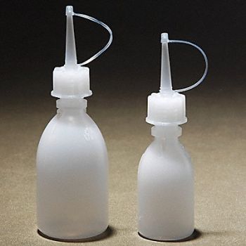 DYNALON Dropper Bottle 100mL Plastic Narrow PK10, 8MTX1