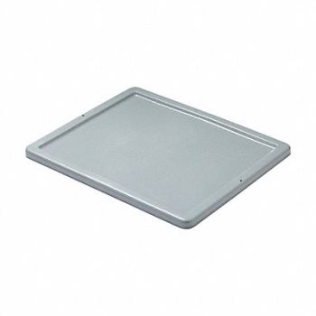 RUBBERMAID COMMERCIAL PRODUCTS Lid Gray HDPE 23.80 in, 8N033