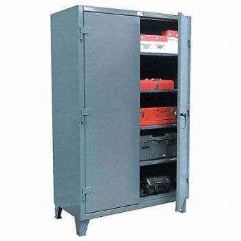 STRONG HOLD Strg Cab 78 x60 x24 DrkGry 4Shlv, 4UZ10