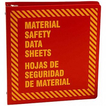 BRADY Binder Polyethylene 11-5/8 in W, 8N676