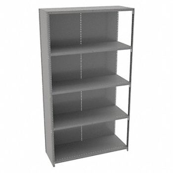 TENNSCO Metal Shlvng Cap 650 lb 18inx84inx48in, 8N794