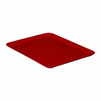 MOLDED FIBERGLASS E9330 Lid Red FiberglassReinfComp 11 3/4 in, 8N831