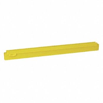 VIKAN E7781 Squeegee Blade 19 3/4 in W Yellow, 8NAJ5