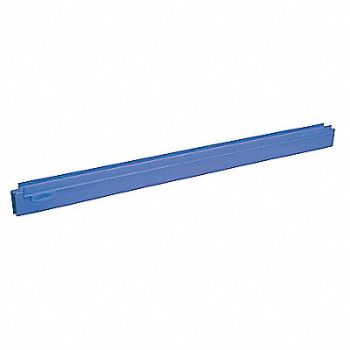 VIKAN E7782 Squeegee Blade 23 5/8 in W Blue, 8NAJ6