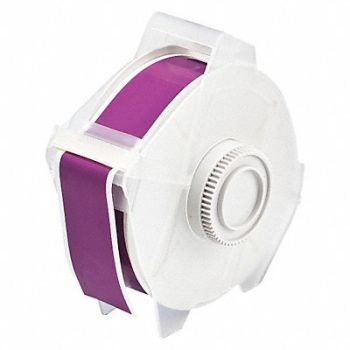 BRADY Tape Purple 100 ft L 1-1/8 in W, 8NC78