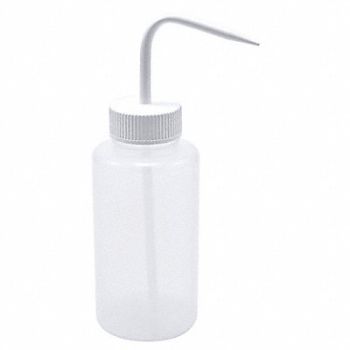 DYNALON Wash Bottle 500mL Std Spout Plastic PK5, 8NDU7