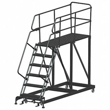 BALLYMORE Roll Work Platform Steel Single 60 In.H, 8NE01