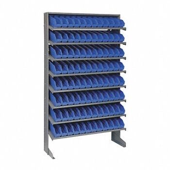QUANTUM STORAGE SYSTEMS E1544 Pick Rack 12inx60inx36in Blue, 8NGR6