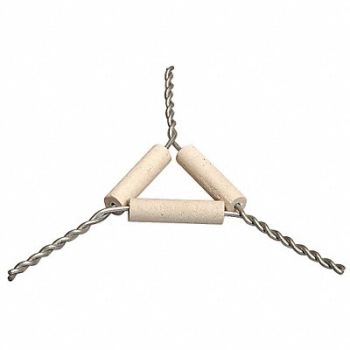 GRAINGER APPROVED TRIANGLE CLAY 2 IN UNITED SCIENTIFIC, 8NNX6