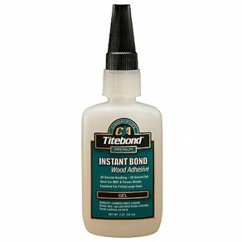 TITEBOND Instant Adhesive 2 oz Clear, 8P749