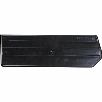 QUANTUM STORAGE SYSTEMS Divider 4 3/8 in Black 6 PK6, 8PCC3