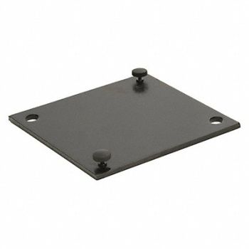GRAINGER APPROVED Weighted Base Black, 8PF80