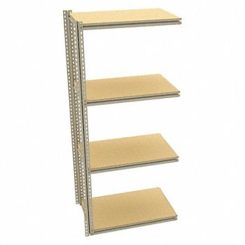 TENNSCO Boltless Shelving 24x84x36in AdOn, 8PK11