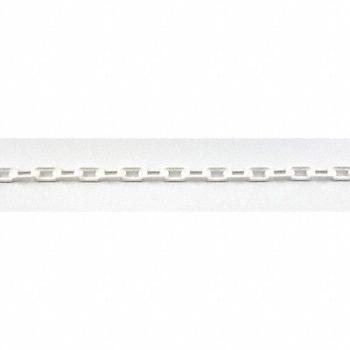 MR. CHAIN E1225 Plastic Chain 2 In x 300 ft White, 8PM34