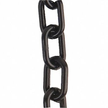 MR. CHAIN E1226 Plastic Chain 3 In x 300 ft Black, 8PM35