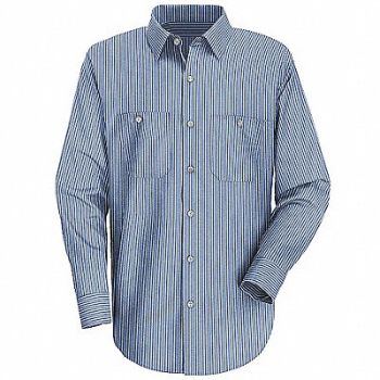 VF WORKWEAR Lng Slv Blu 65 per PET/35 per Ctn L, 9NR17