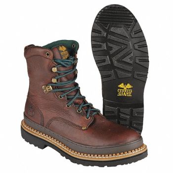 GEORGIA BOOT 8 Work Boot 13 Medium Brown Steel PR, 8PNK9