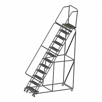 BALLYMORE Slope Lockstep Roll Ladder Steel 120 In., 8PP82