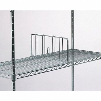 METRO Shelf Divider 2inx8inx18in Steel, 8RHJ9