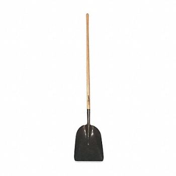AMPCO Non-Sparking Scoop Shovel 60-1/2 In OAL, 8RJC5