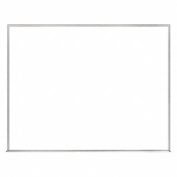 GHENT Dry Erase Brd Non-Magnetic Melamine 36 W, 8PF84