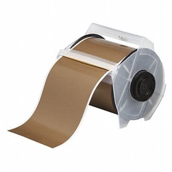 BRADY Tape Gold 100 ft L 4 in W, 8RJT9