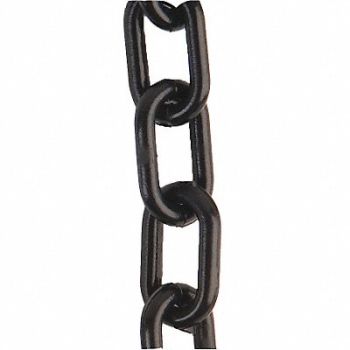 MR. CHAIN E1224 Plastic Chain 1-1/2 In x 300 ft Black, 8RMG5