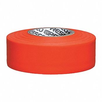PRESCO PRODUCTS CO Arctic Flagging Tape Orange Glo 150 ft, 9PWM5
