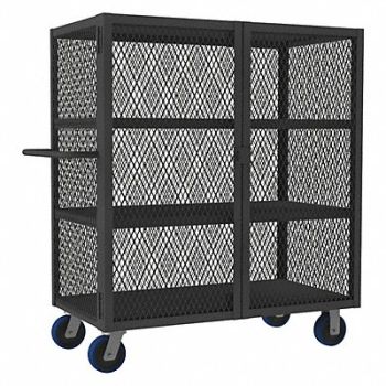 GRAINGER APPROVED Mesh Security Cart 3000 lb 57x24x48, 8RWG7