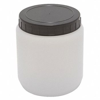 DYNALON Jar 1500mL Plastic Wide PK10, 8TKF5
