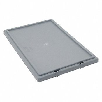 QUANTUM STORAGE SYSTEMS E1891 Lid Gray Polyethylene 20 7/8 in, 8TM58