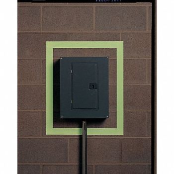 GRAINGER APPROVED Floor Tape White 1 inx15 ft Roll, 8TRF0