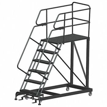 BALLYMORE Roll Work Platform Steel Single 60 In.H, 8TPE7