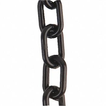 MR. CHAIN E1221 Plastic Chain 1-1/2 In x 100 ft Black, 8TPL6