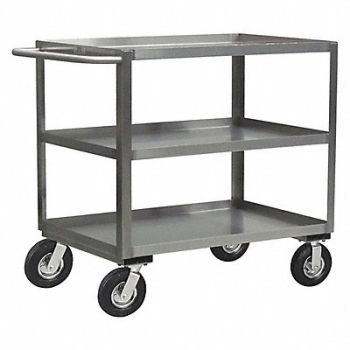 JAMCO Metal Shelf Cart 1 200 lb SS, 9WKM6