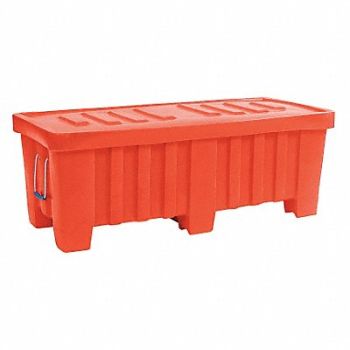 MYTON INDUSTRIES Bulk Container Orange, 8TV11