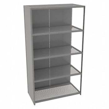 TENNSCO Metal Shlvng Cap 450 lb 24inx84inx48in, 8U675