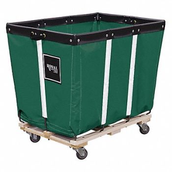 ROYAL BASKET TRUCKS Perm Liner Truck 18 bu green vinyl, 8XRC1
