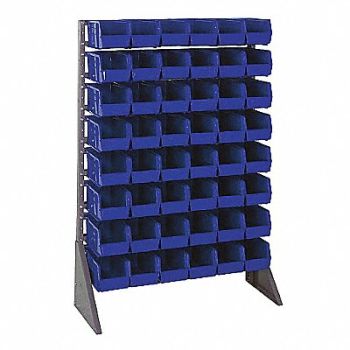 QUANTUM STORAGE SYSTEMS E1532 BinRailFlrRck 15inx54inx36in LdCp 37 lb, 8UNC9