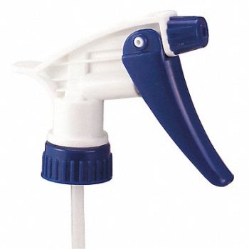 GRAINGER APPROVED Trigger Sprayer Blue/White PK6, 9NKT5