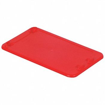 LEWISBINS Lid Red Polypropylene 24.3 in, 8UT25