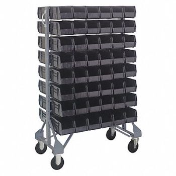 QUANTUM STORAGE SYSTEMS F1601 MoBinRailRk (96)3inx4 1/8inx7 3/8in, 8UW27