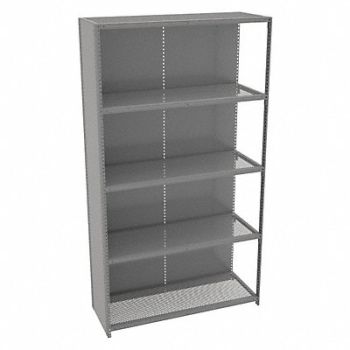 TENNSCO Metal Shlvng Cap 500 lb 18inx84inx48in, 8V309