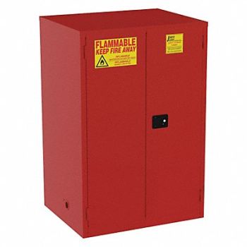 JAMCO Cabinet 2-Dr 120 gal Flammable 34x65x43, 8V332