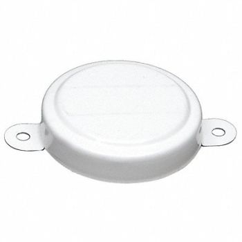 GRAINGER APPROVED Capseal White Round Steel Drums PK10, 8VL38