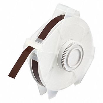 BRADY Tape Brown 100 ft L 1/2 in W, 8VU31