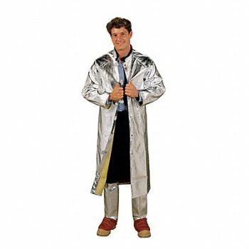 KAREWEAR Aluminized Jacket S Rayon, 9UDH8