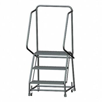 BALLYMORE Rolling Ladder Steel 28-1/2 In.H, 8VX02