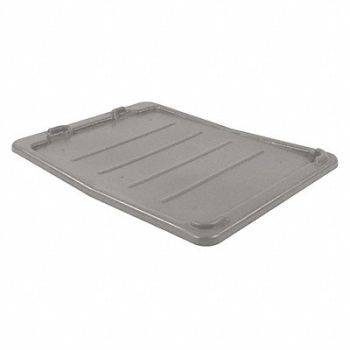 LEWISBINS Lid Gray Polypropylene 27.0 in, 8WU64