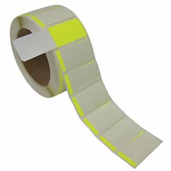 BADGER TAG LABEL CORP Self-Laminating Lbl 1x2in PK500, 8WY83